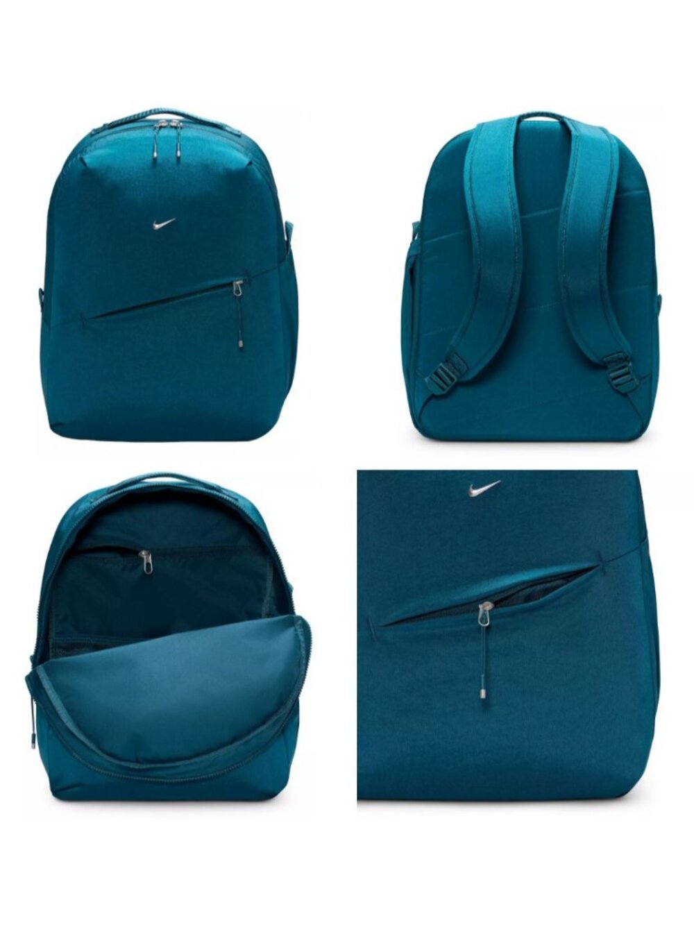 Nike Aura Backpack Travel School Laptop Slip Bag (24L) Blue Force HF7007 415 NEW